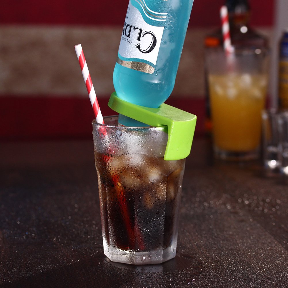 Amazon.com: Ozzptuu ABS Drink Clips Bottle Buckle Holders Beer